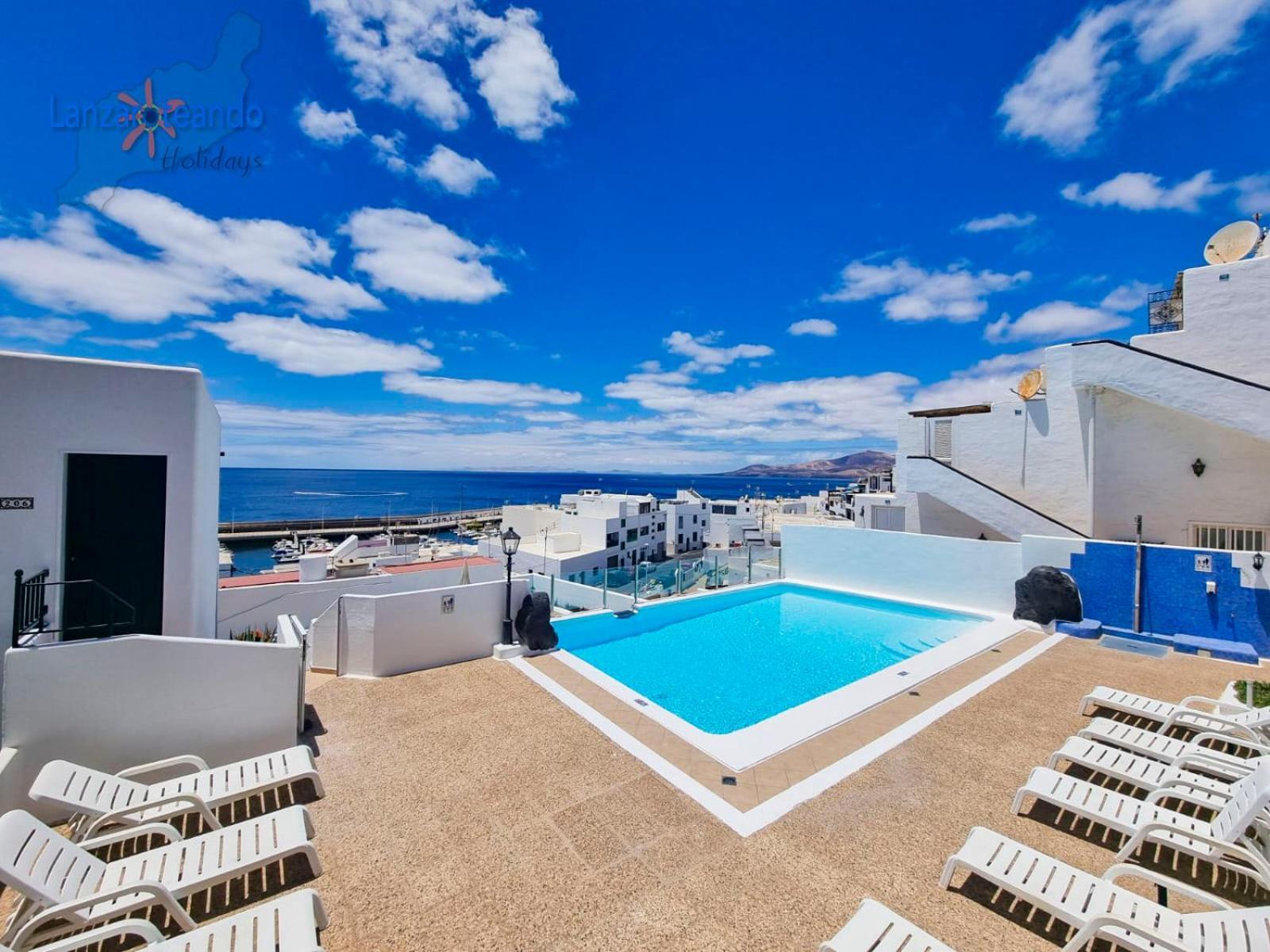The Blue Cris-Tol Vv With Sea View Apartment Пуерто дел Кармен Екстериор снимка
