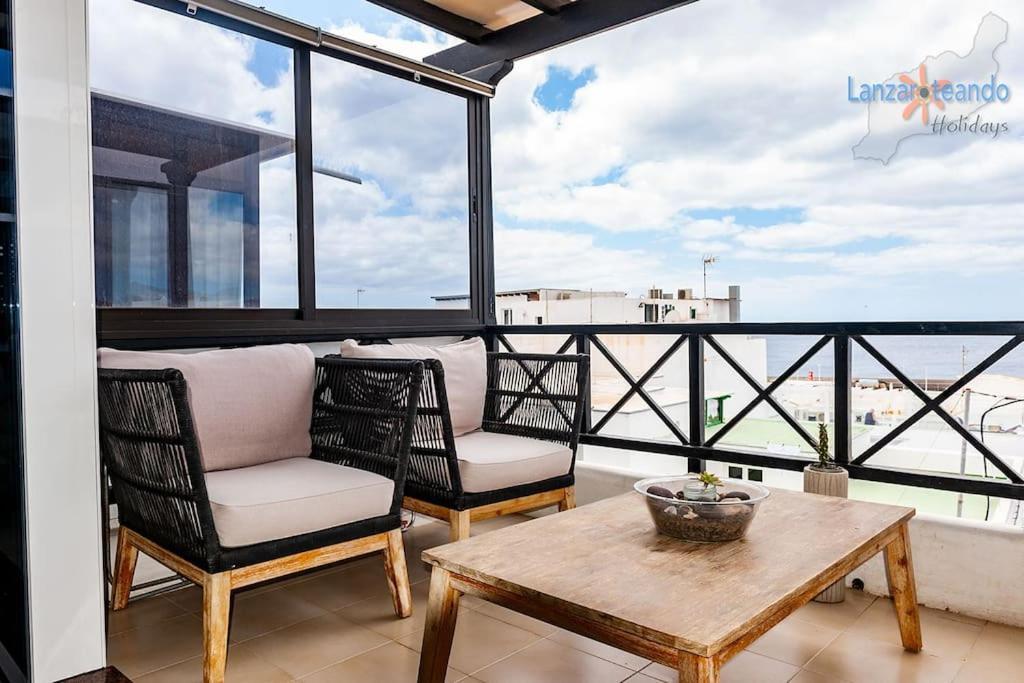 The Blue Cris-Tol Vv With Sea View Apartment Пуерто дел Кармен Екстериор снимка